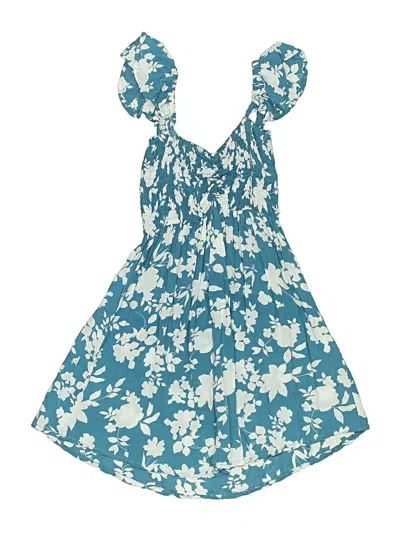Pre-owned Tiare Hawaii Kids' Dress In Blue