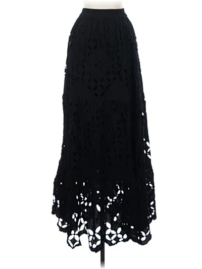 Pre-owned Tiare Hawaii Formal Skirt In Black