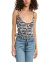 Tiare Hawaii Frill Top In Grey