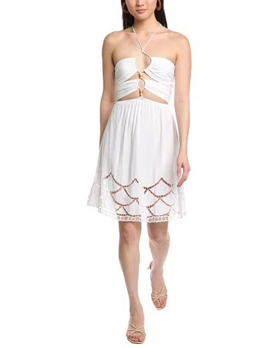 Tiare Hawaii Gianna Mini Dress In Neutral
