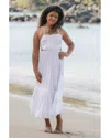 Tiare Hawaii Girls' Naia Dress - Little Kid, Big Kid In White