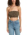 Tiare Hawaii Heat Wave Crop Top In Brown