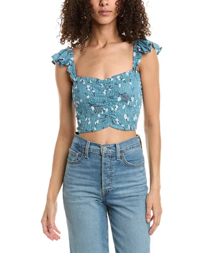 Tiare Hawaii Hollie Crop Top In Green