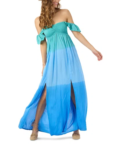 Tiare Hawaii Hollie Ombre Dress In Blue