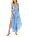 Tiare Hawaii Hope Jumpsuit Swim Cover-up In Sky Sun