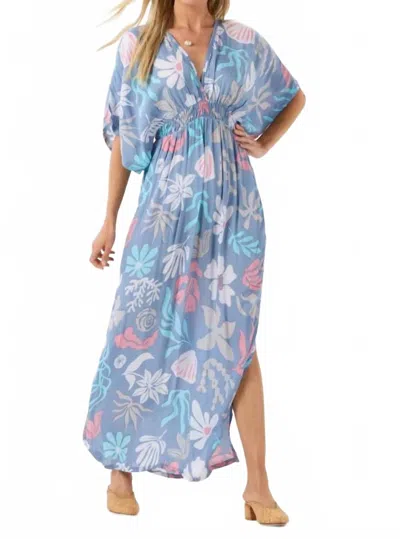 Tiare Hawaii Levine Maxi Dress In Blue
