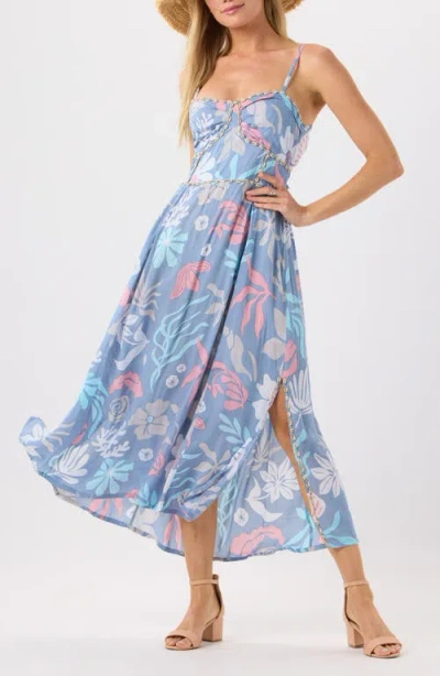 Tiare Hawaii Rio Maxi Dress In Blue
