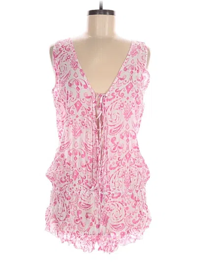 Pre-owned Tiare Hawaii Romper In Pink