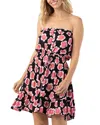 Tiare Hawaii Ryden Mini Dress In Lanai Floral Violet