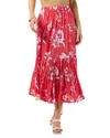 Tiare Hawaii Selkie Skirt In Red