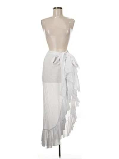 Pre-owned Tiare Hawaii Swimsuit Cover Up In White