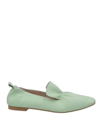 Tiare' Woman Loafers Light Green Size 9 Leather