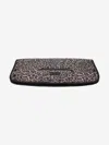 Tiba + Marl Leopard Handmuff In Black
