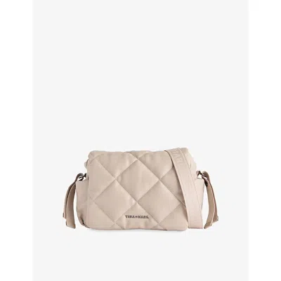 Tiba + Marl Babies' Oyster Quilt Nova Quilted Faux Leather Changing Bag