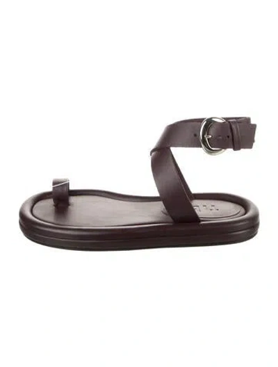 Pre-owned Tibi 2025 Dwayne Sandals W/ Tags In Purple