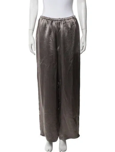 Pre-owned Tibi Acetate Sweatpants In Metallic/neutrals