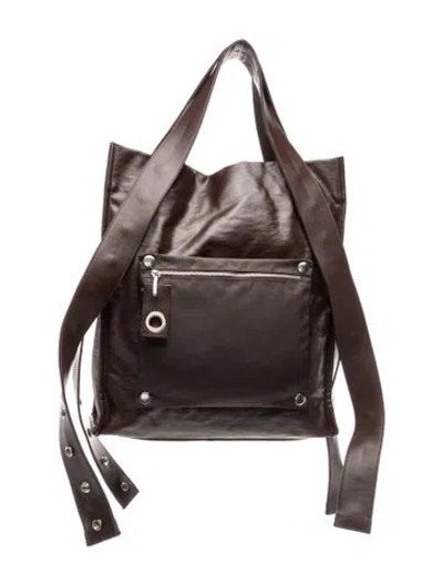 Pre-owned Tibi Backpack In Brown
