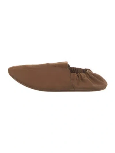 Pre-owned Tibi Ballet Flats In Brown
