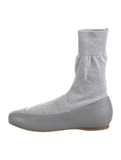 Pre-owned Tibi Ballet Flats In Grey