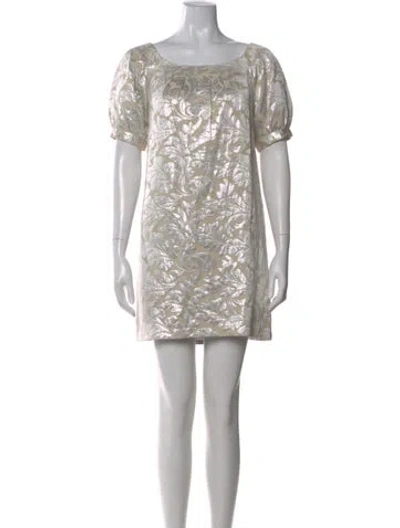 Pre-owned Tibi Bateau Neckline Mini Dress