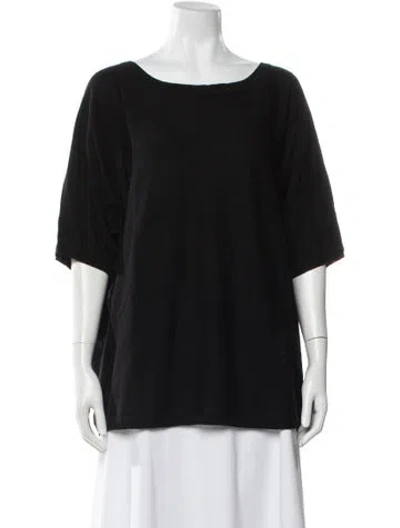 Pre-owned Tibi Bateau Neckline Sweater In Blue