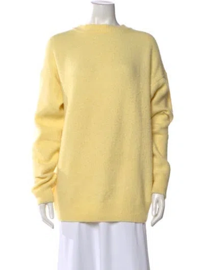 Pre-owned Tibi Bateau Neckline Sweater In Yellow