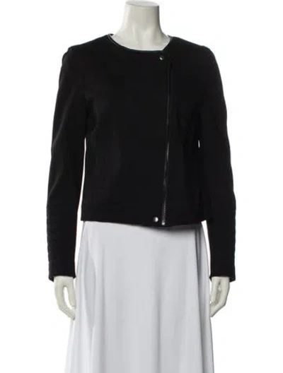 Pre-owned Tibi Biker Jacket In Blue