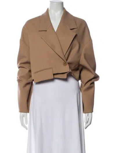 Pre-owned Tibi Biker Jacket In Neutral