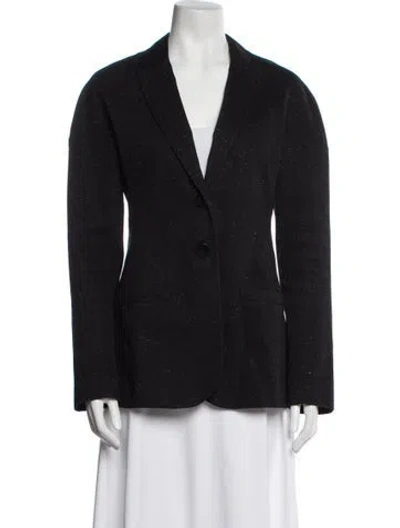 Pre-owned Tibi Blazer In Black