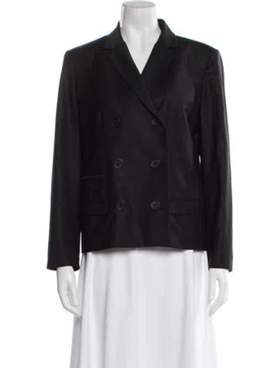 Pre-owned Tibi Blazer In Black
