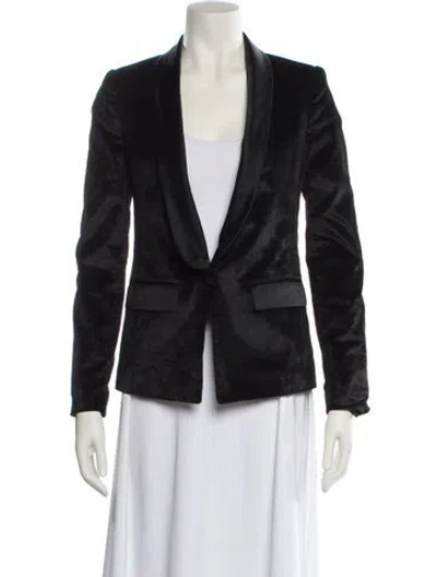 Pre-owned Tibi Blazer In Black
