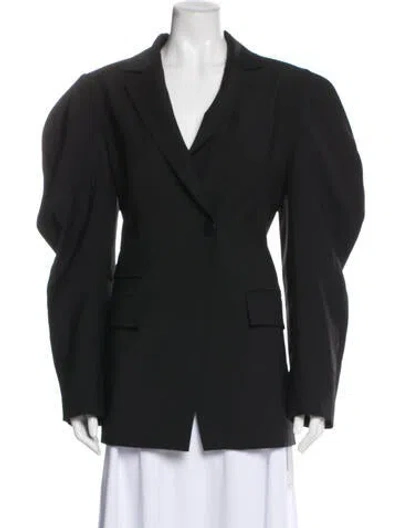 Pre-owned Tibi Blazer In Black