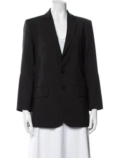 Pre-owned Tibi Blazer In Black