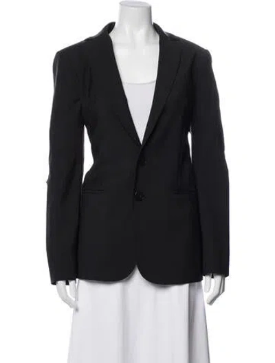 Pre-owned Tibi Blazer In Black