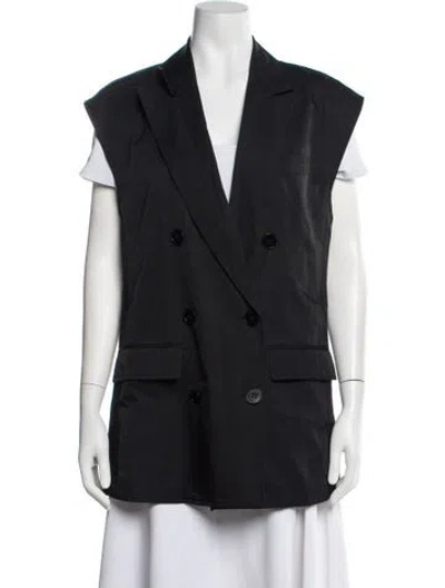 Pre-owned Tibi Blazer In Black