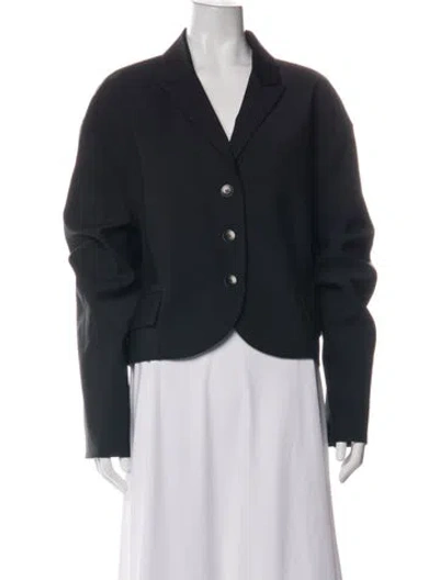 Pre-owned Tibi Blazer In Black