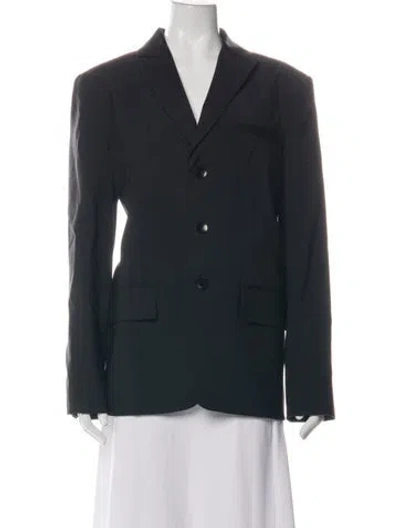 Pre-owned Tibi Blazer In Black