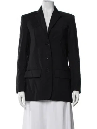 Pre-owned Tibi Blazer In Black