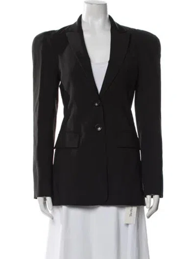 Pre-owned Tibi Blazer In Black