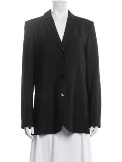Pre-owned Tibi Blazer In Black