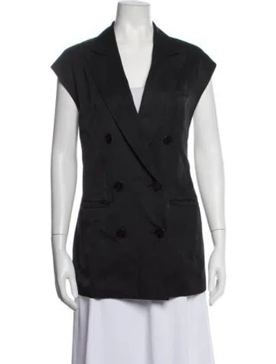 Pre-owned Tibi Blazer In Black