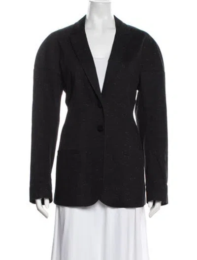 Pre-owned Tibi Blazer In Black