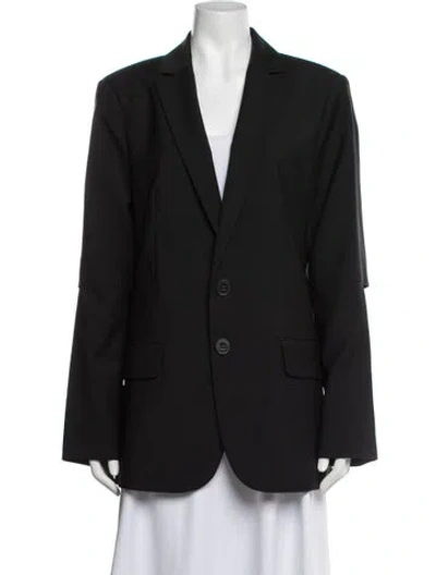 Pre-owned Tibi Blazer In Black