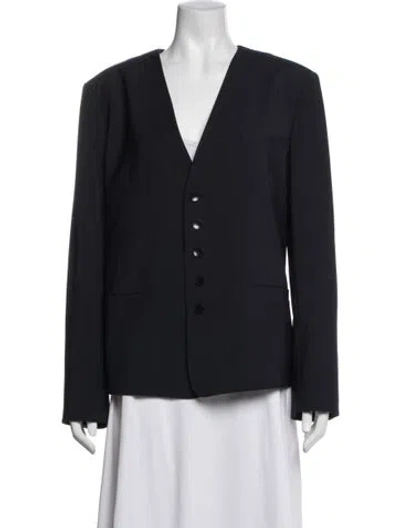 Pre-owned Tibi Blazer In Black
