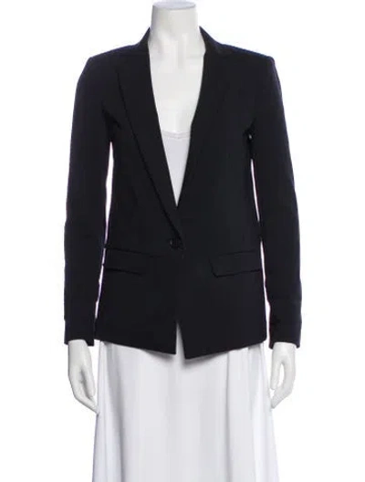 Pre-owned Tibi Blazer In Blue