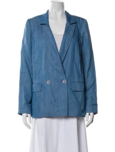 Pre-owned Tibi Blazer In Blue