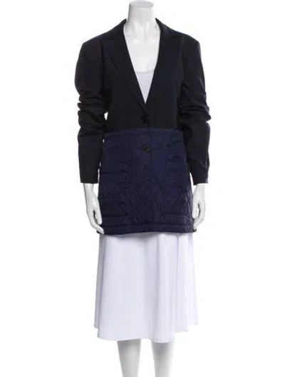 Pre-owned Tibi Blazer In Blue