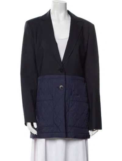 Pre-owned Tibi Blazer In Blue