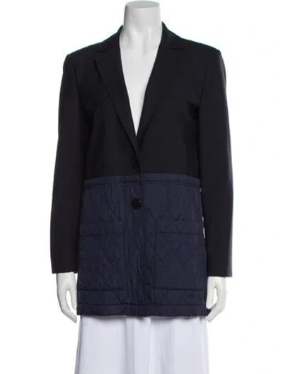 Pre-owned Tibi Blazer In Blue