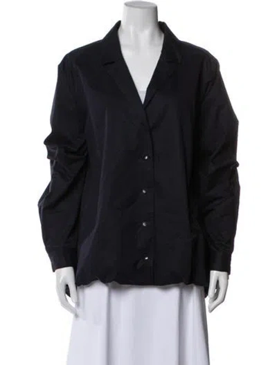 Pre-owned Tibi Blazer In Blue